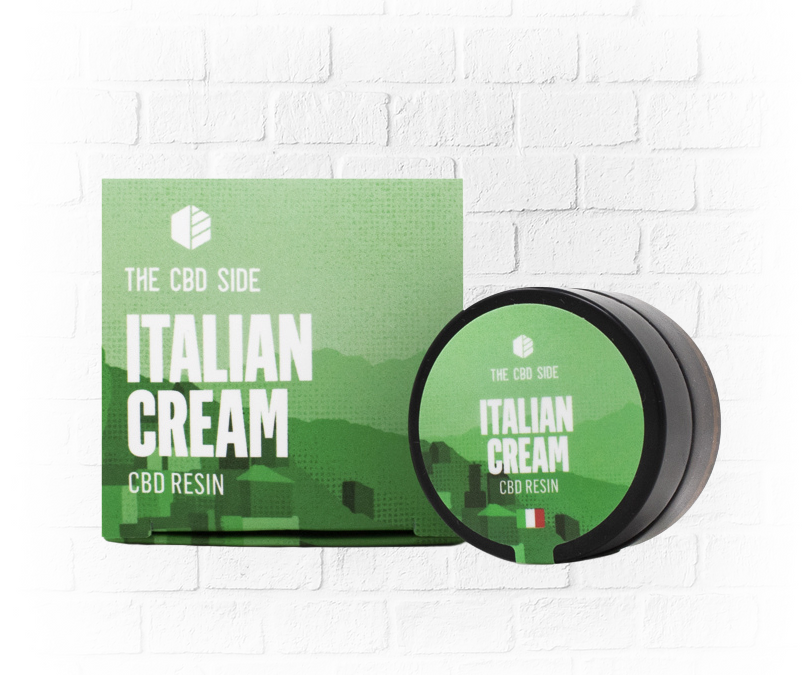 Resinas CBD: Descubre el Italian Cream Hash de The CBD Side